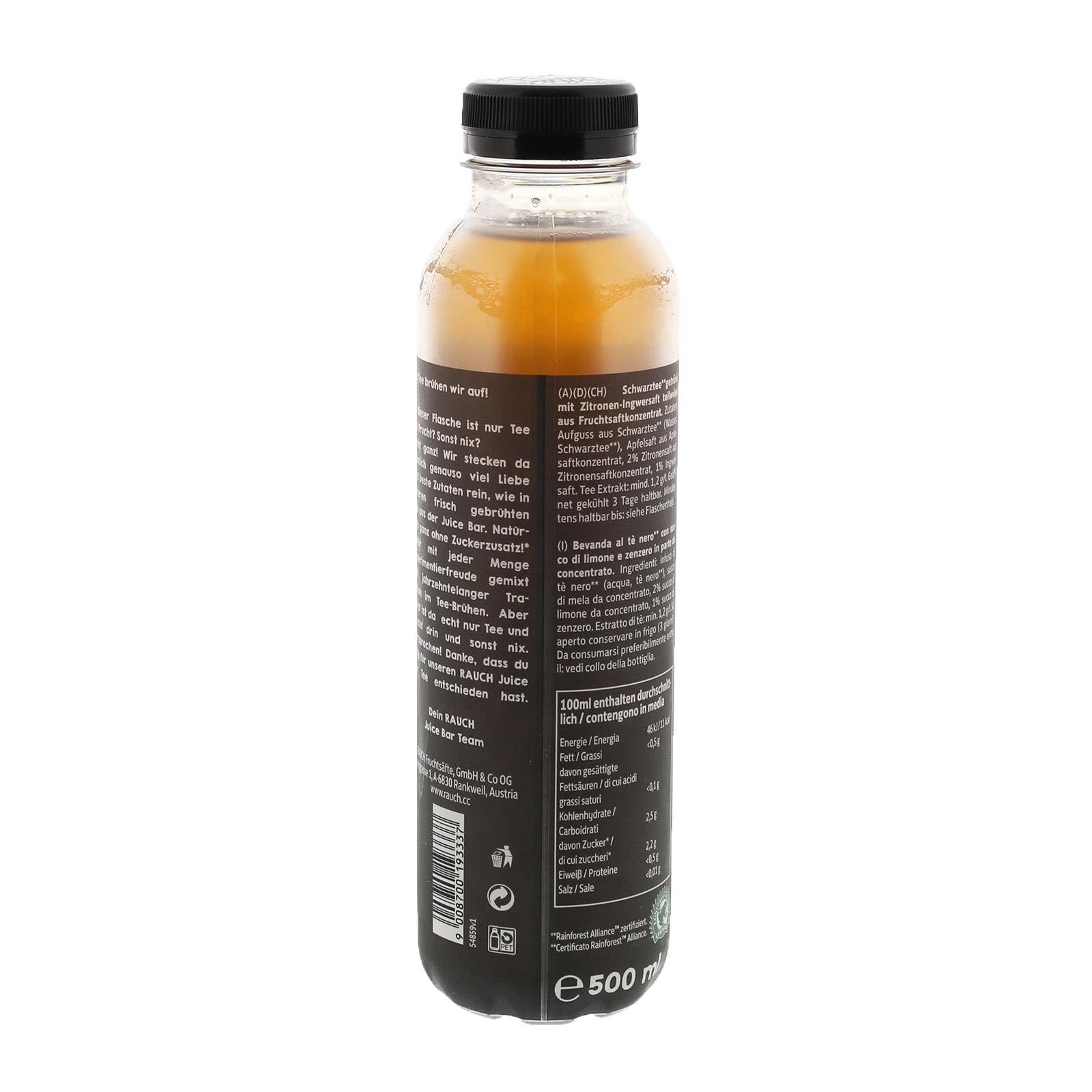 Rauch Juice Bar Schwarztee Zitrone-Ingwer