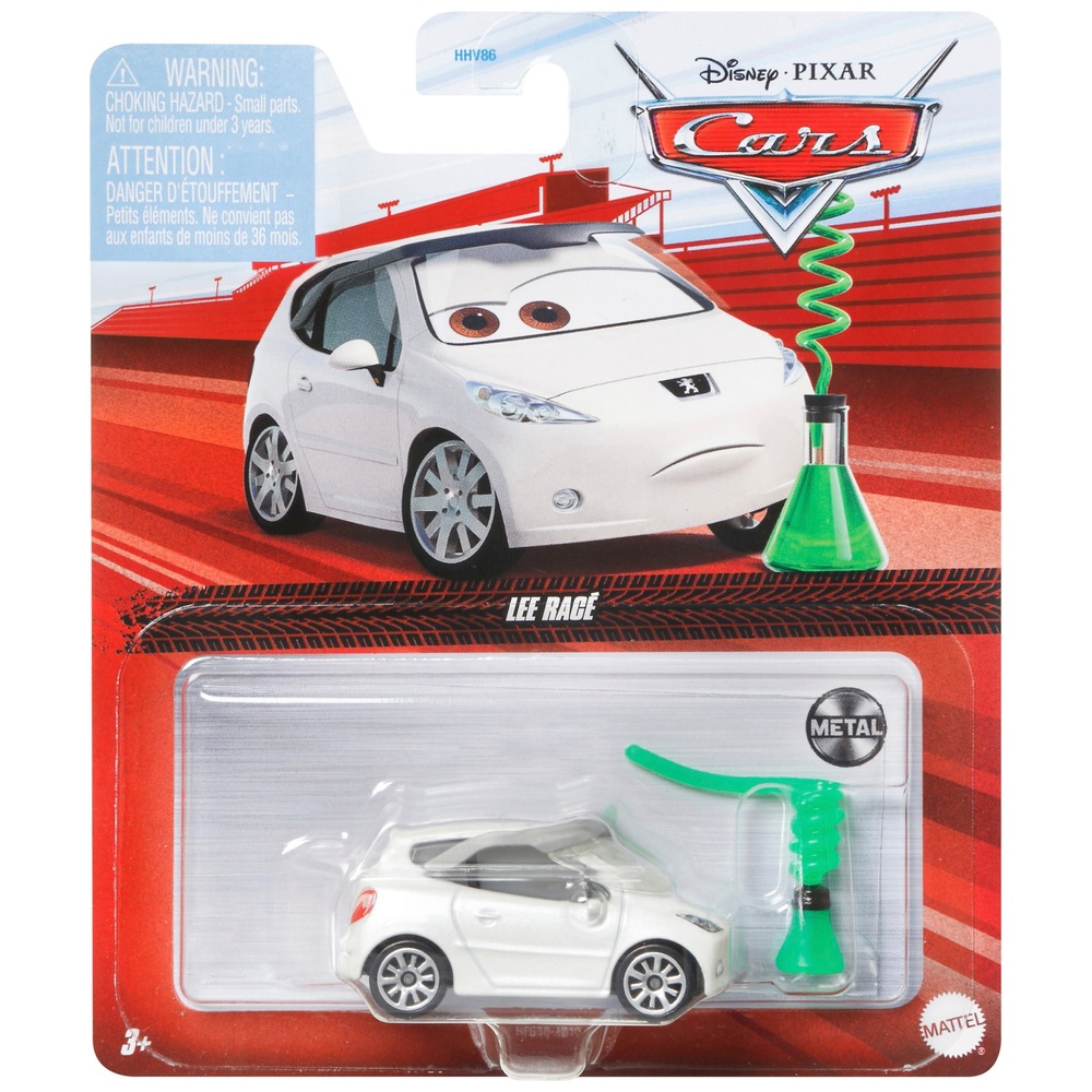 Pixar Cars 1:55 Lee Rennchemiker mit Becherglas (Diecast)