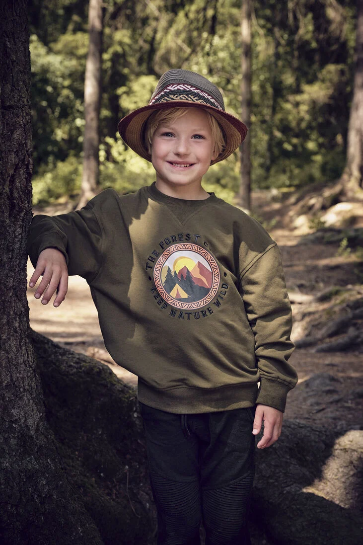 Z8 donkergroene z8 sweater elmer