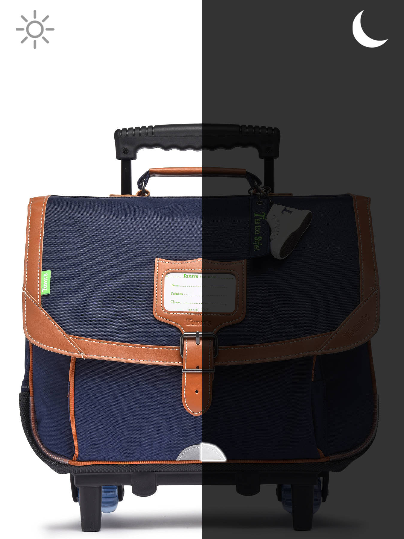 Cartable  roulettes TANN'S