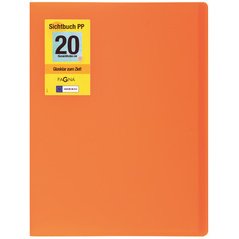 Protège-documents 'School', A4, 20 pochettes, assorti