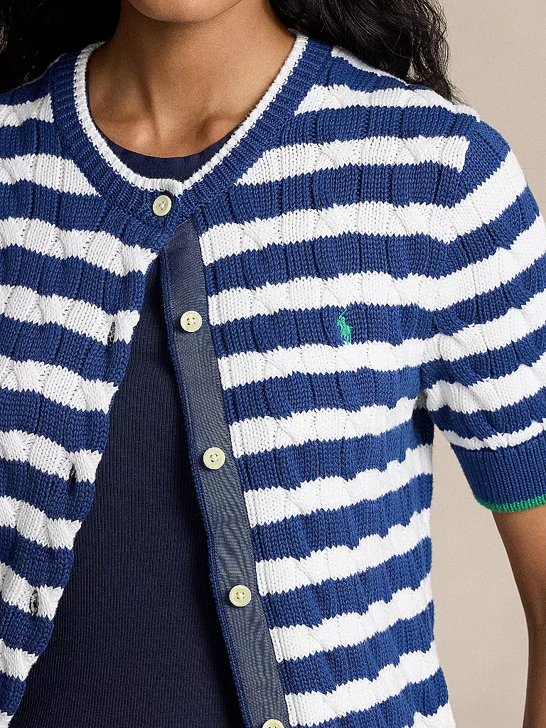 POLO RALPH LAUREN Strickjacke blau
