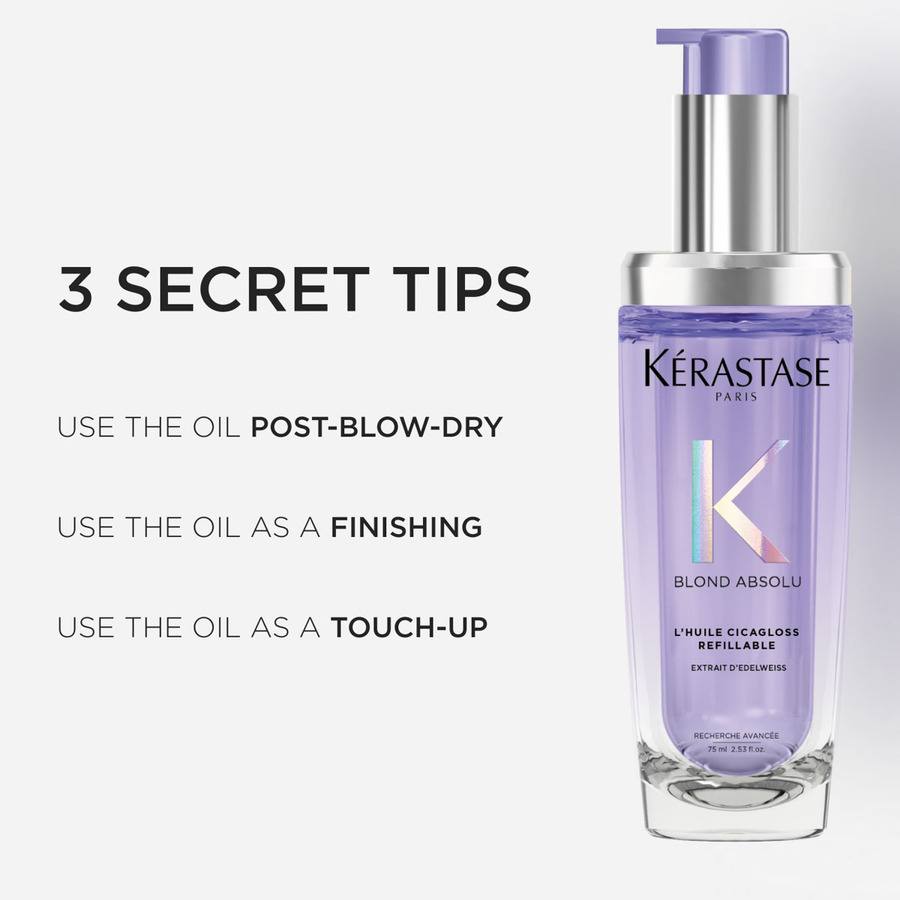 Kérastase Blond Absolu L´Huile Cicagloss Refillable Hair Oil 75ml