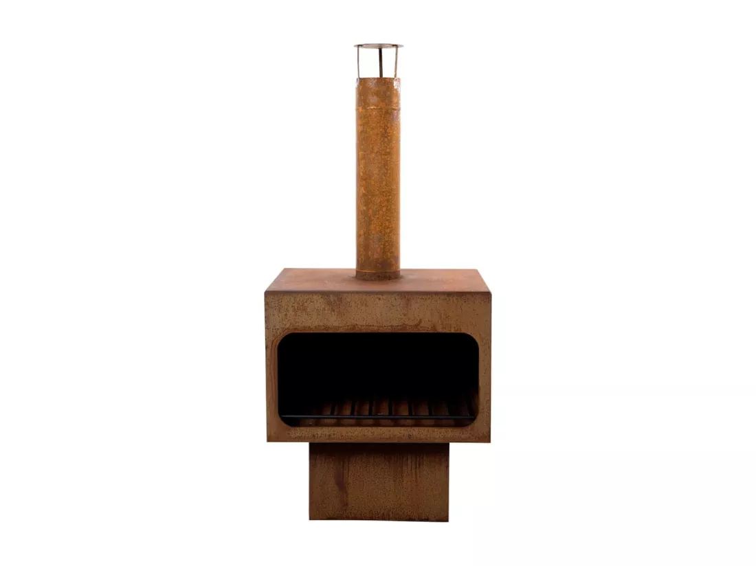 Cheminée Jersey XL Acier Rouille 81077