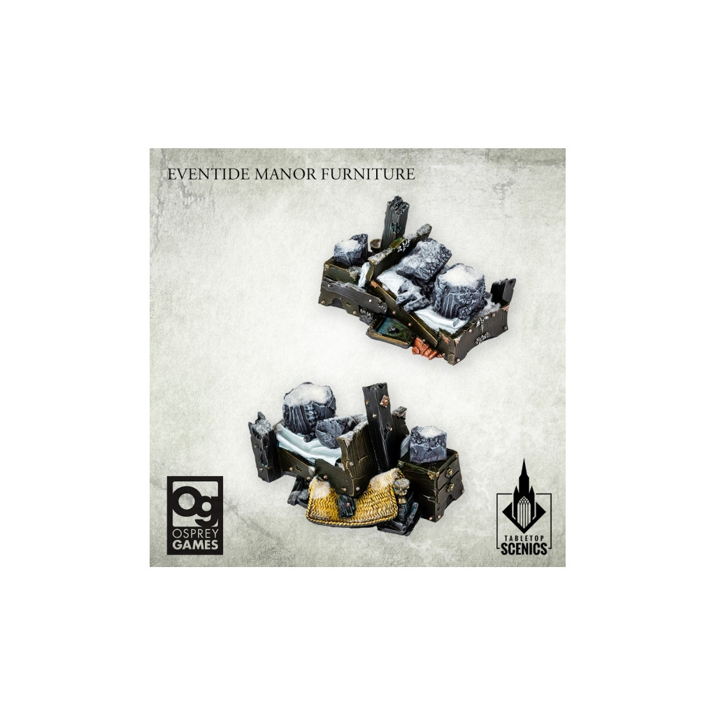 Décors Officiels Frostgrave - Eventide Manor Furniture