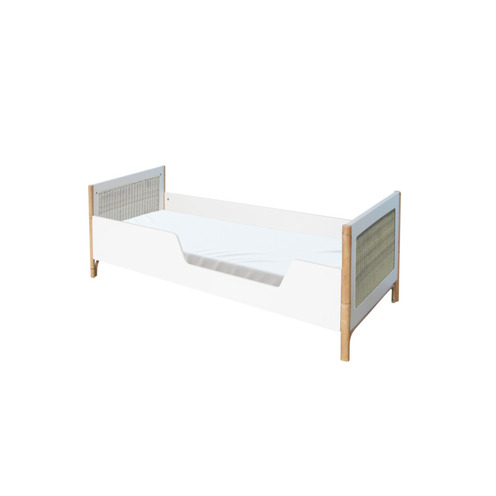 Chambre DUO Lit 70x140 Commode OCEANIA Neige - THEO