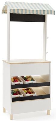 Kids Concept Bistro Markedsbod, Hvit/Multi