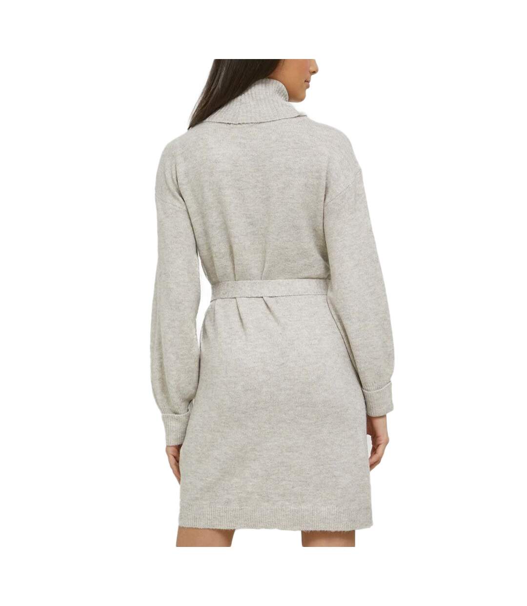 Robe Col Roulé Beige Femme JDY Roll Neck