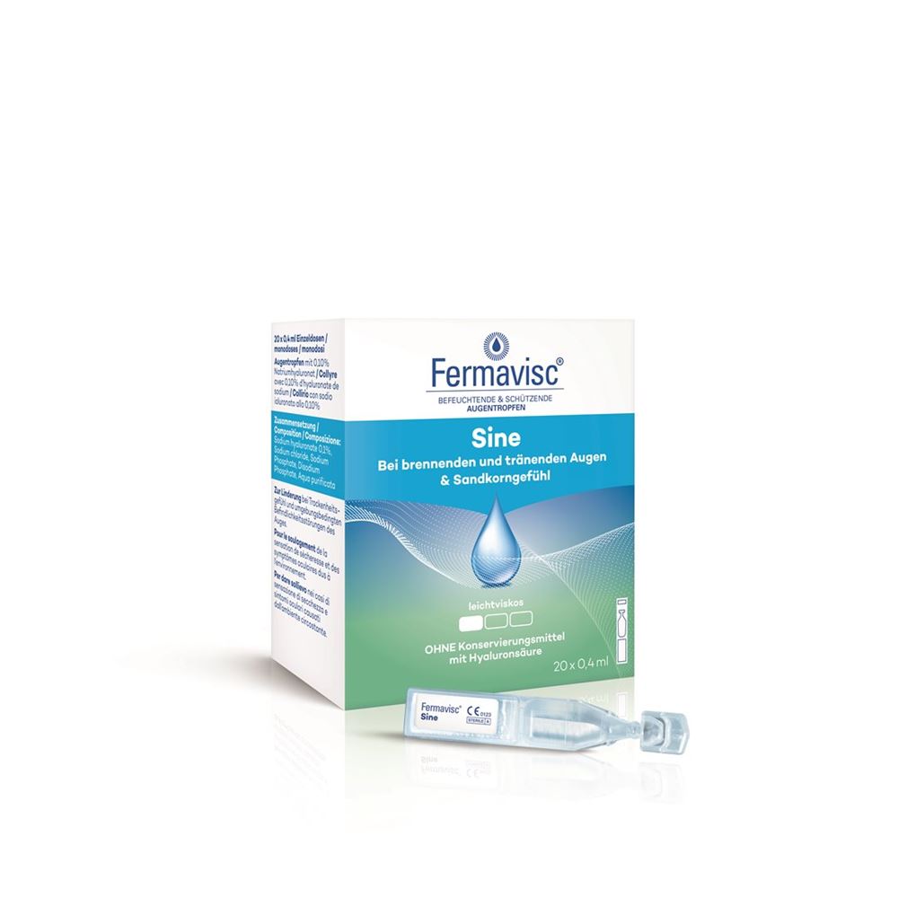 FERMAVISC sine Gtt Opht Monodos 0.4 ml