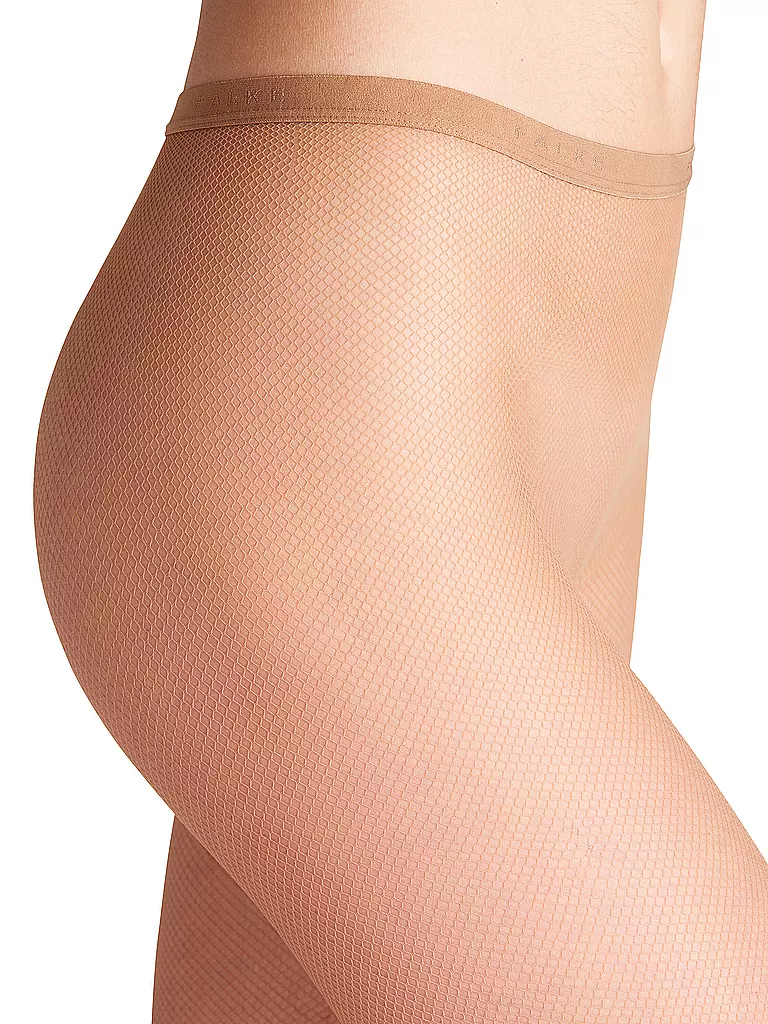 FALKE Netzstrumpfhose powder beige