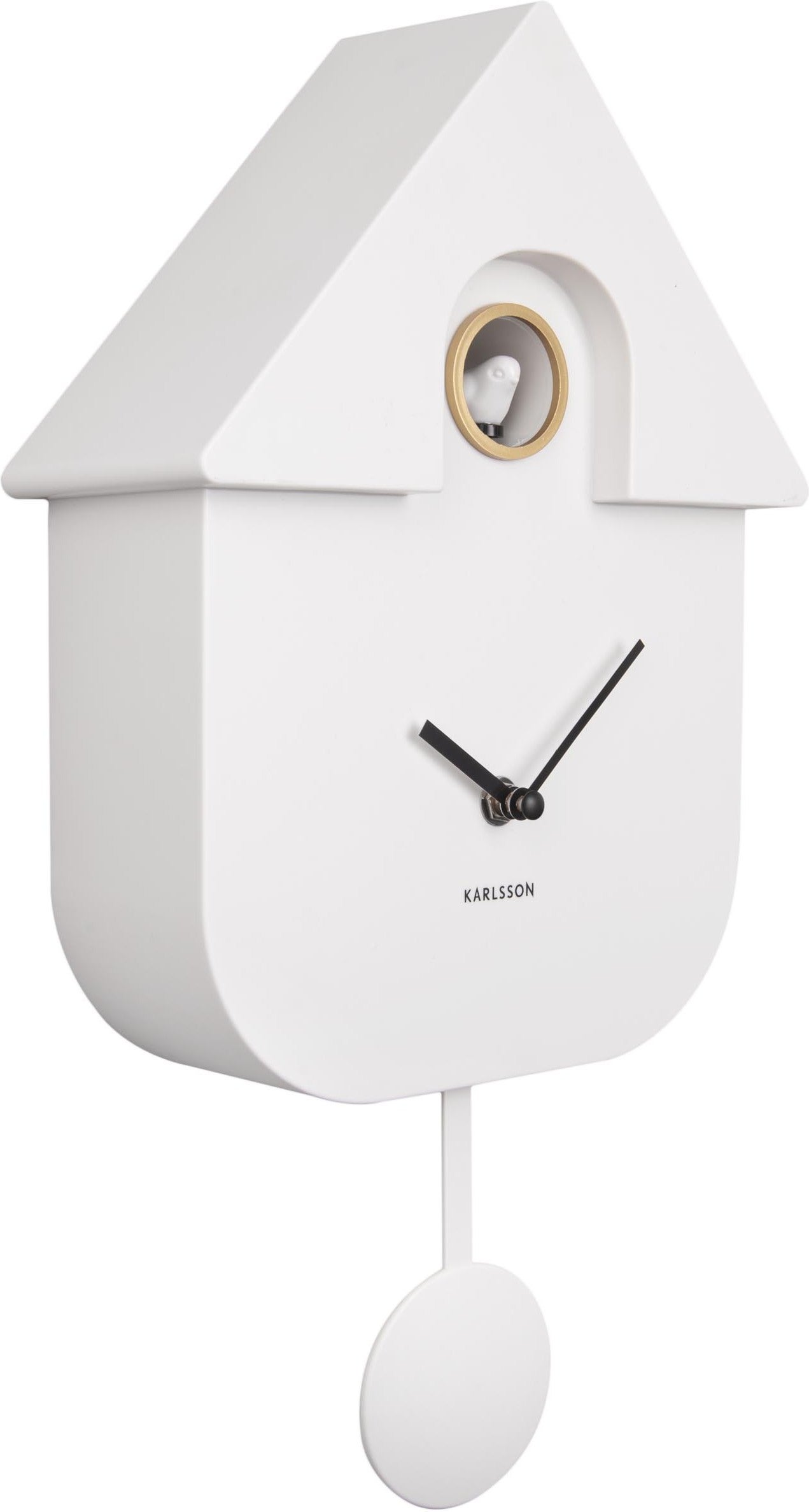 Karlsson wandklok Cuckoo wit 21,5 x 10 x 41 cm