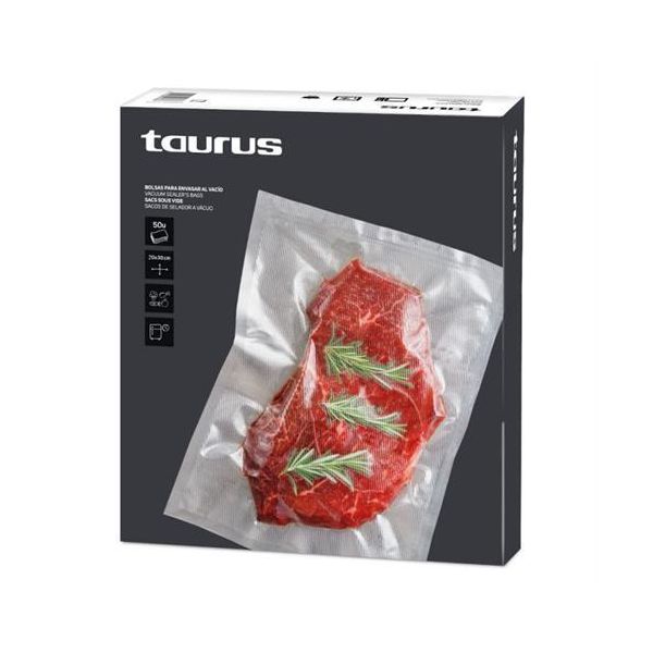 Taurus Sacos Para Maquinas De Vácuo 20x30cm 50 unidades - 999261