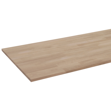 Timmerpaneel massief eiken 250x60 cm dikte 18 mm
