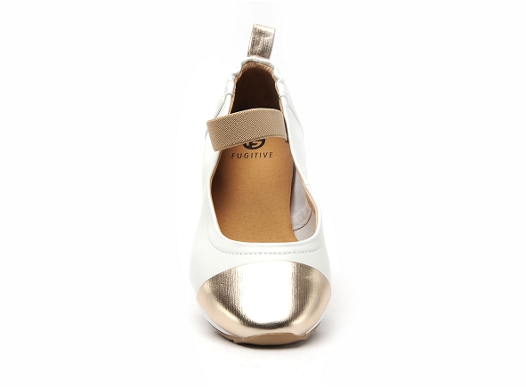 Fugitive ballerines femme vero blanc
