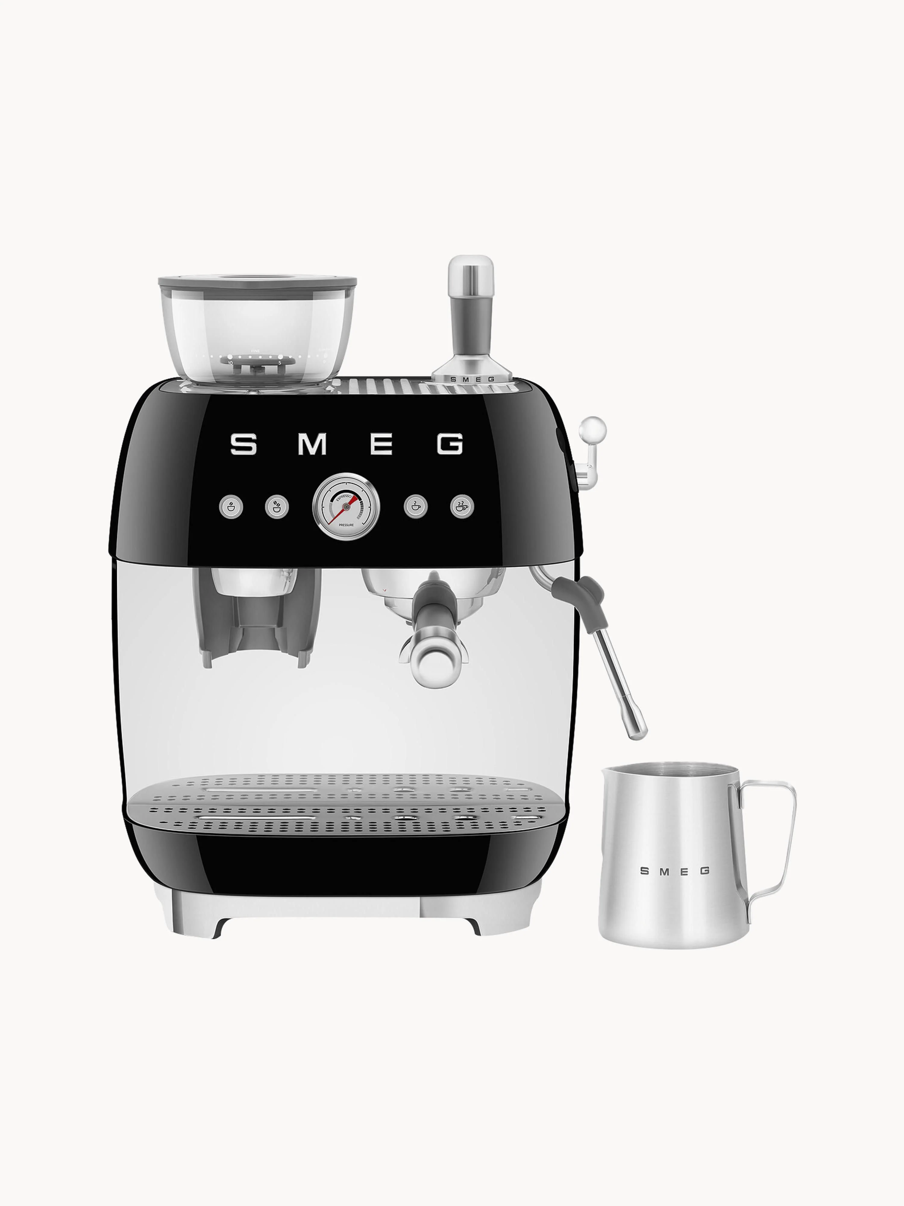 Koffiezetapparaat 50's Style met filterhouder