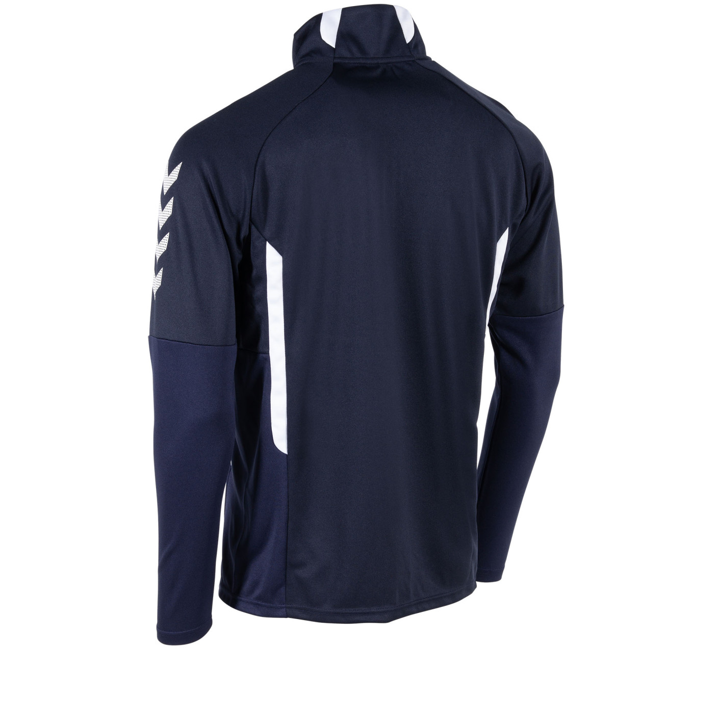 Hummel Authentic 1/4-Zip Trainingstrui Kids Donkerblauw Wit