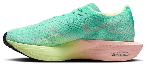 Chaussures Running Nike Vaporfly 3 Vert/Turquoise Femme