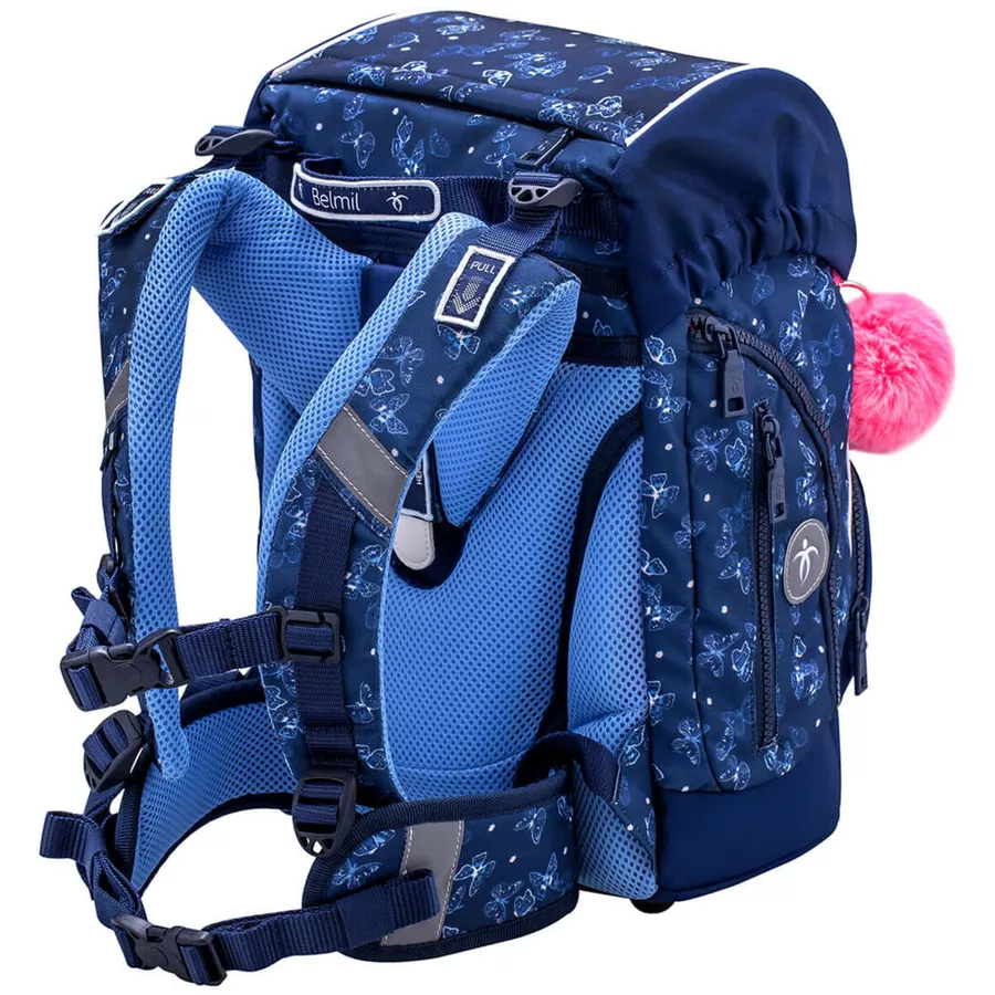 Belmil Schulranzen Premium Comfy Plus Set 5-teilig Sapphire