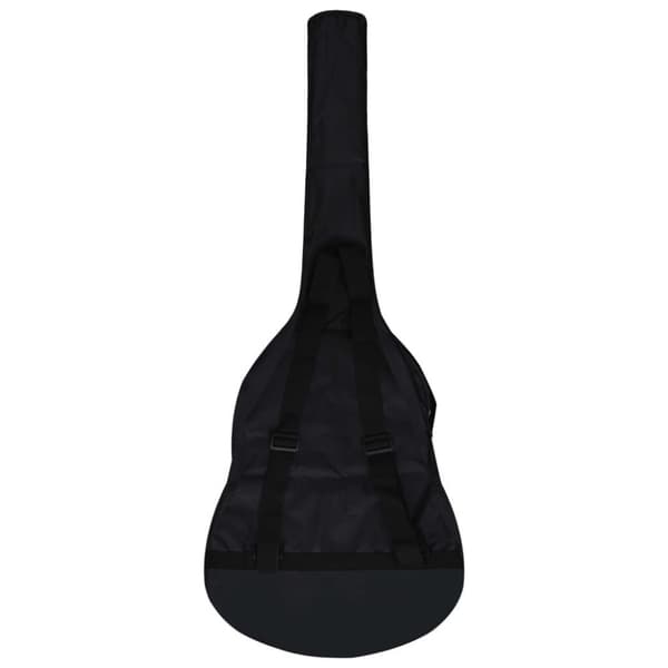 vidaXL Gitarveske for 4/4 klassisk gitar svart 100x37 cm stoff