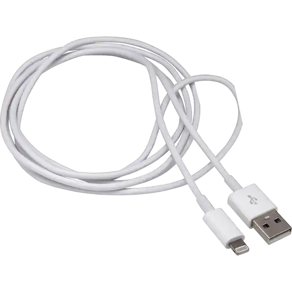 Lade- & Datenkabel USB-A auf Lightning, weiß