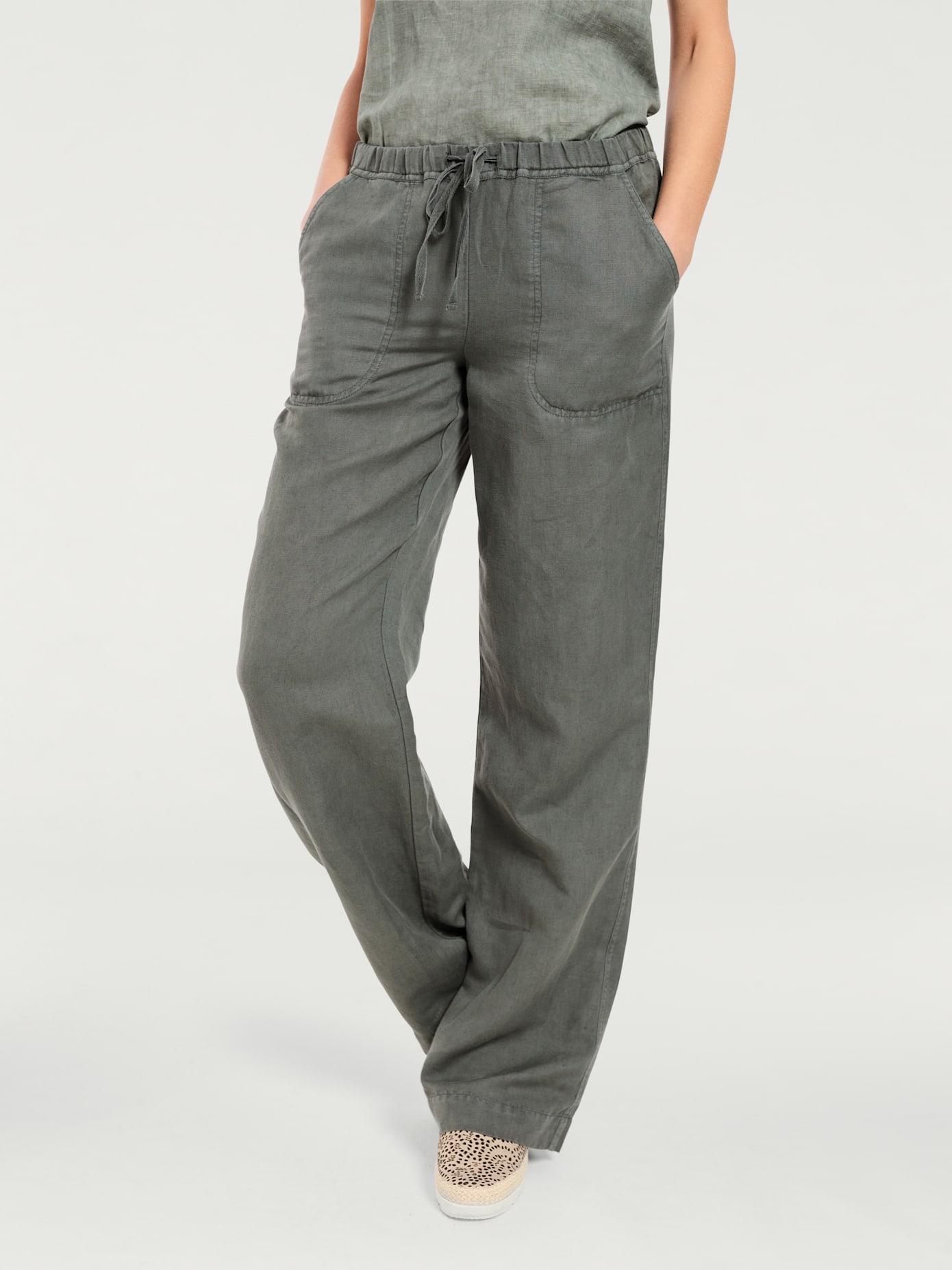 Pantalon jambes larges
