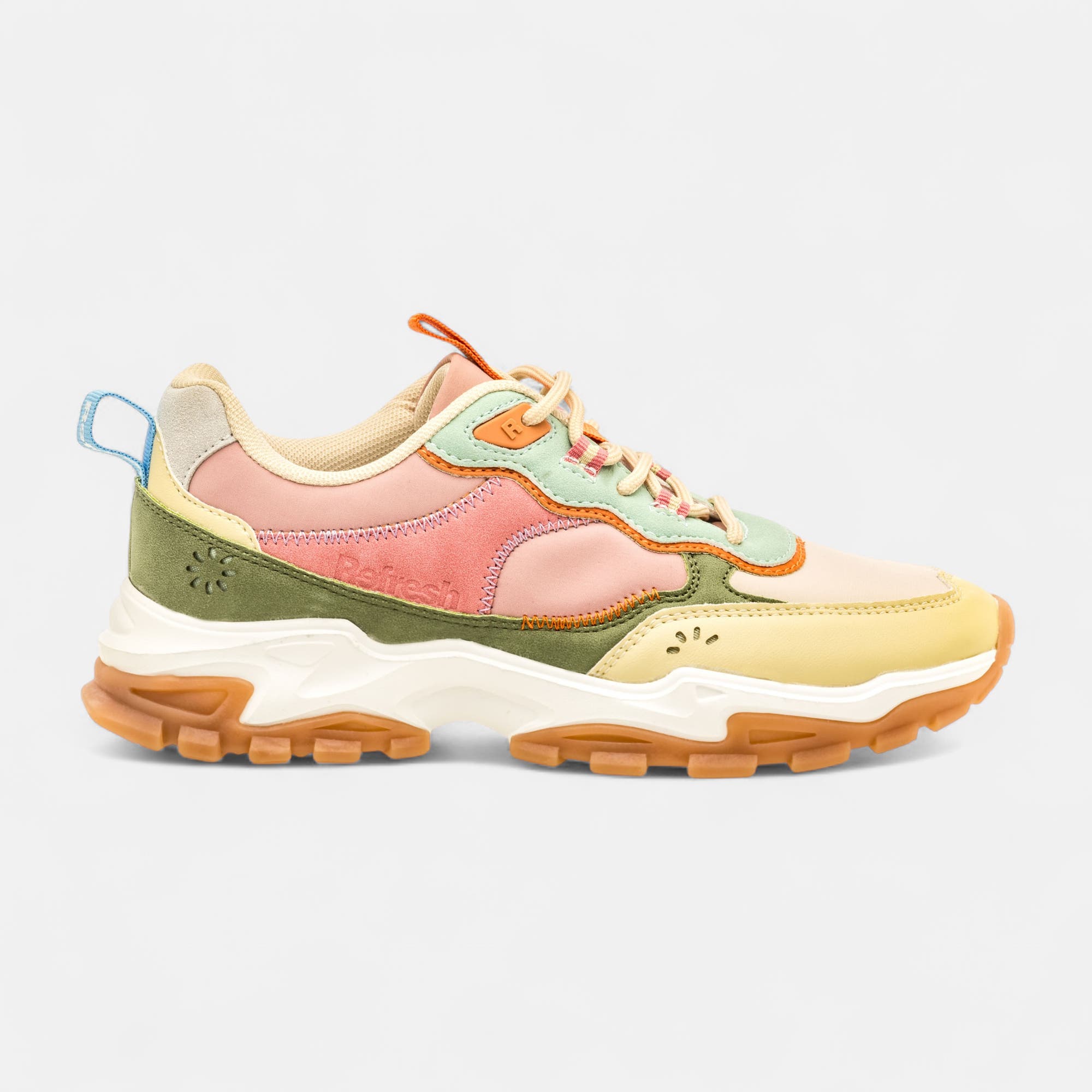 Baskets basses Femme multicolore