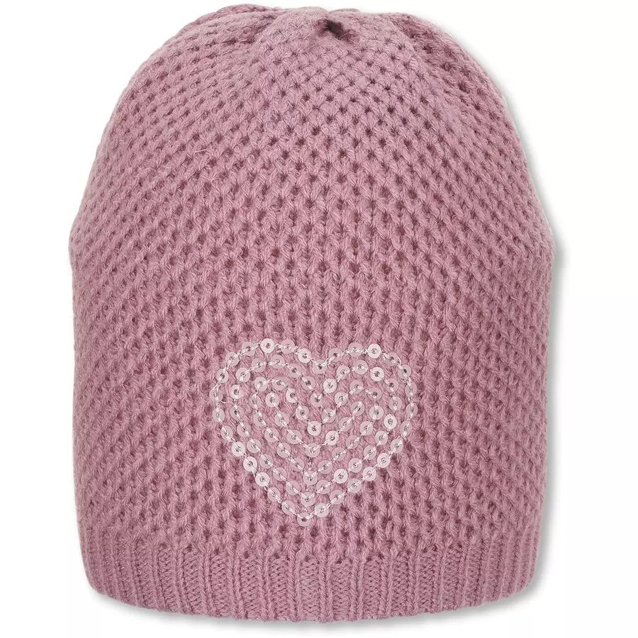Sterntaler Strickmütze rosa