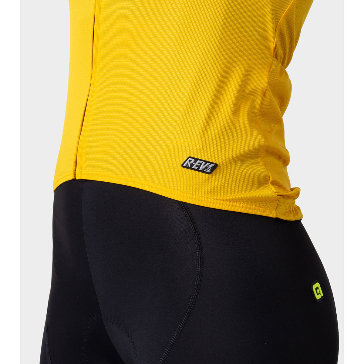 Ale R-EV1 Artika Fietsshirt Korte Mouwen Geel Dames