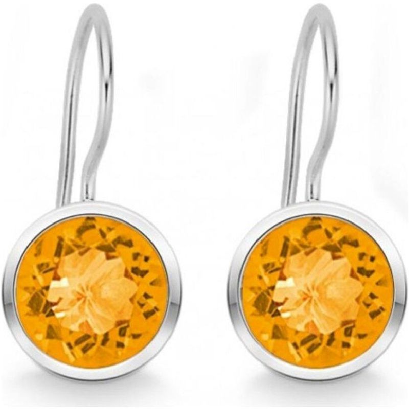 Quinn - Oorringen - Zilver - Citrien - Model 035804911