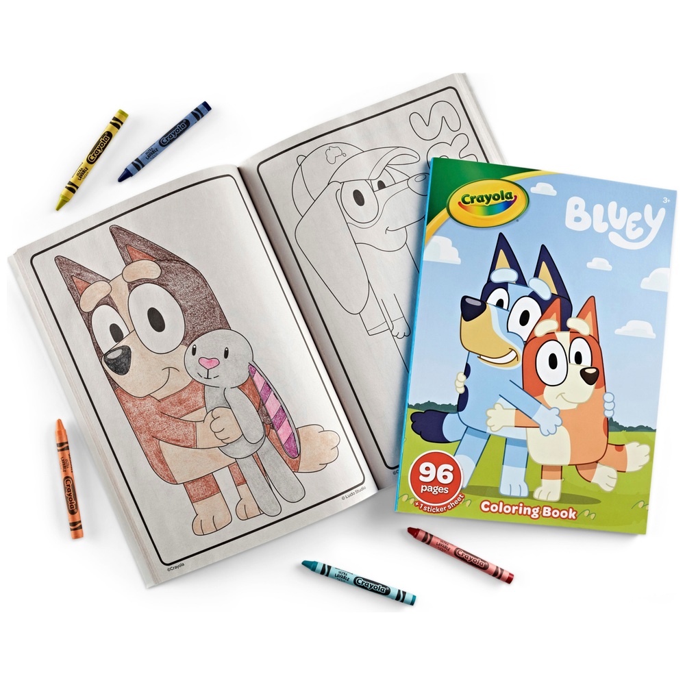 Bluey Malbuch
