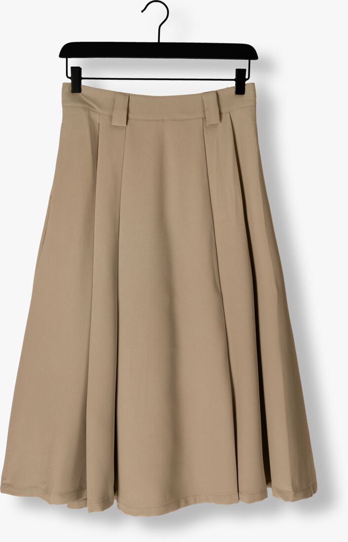 MY ESSENTIAL WARDROBE beige my essential wardrobe midirok maganmw skirt