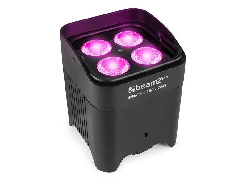 BeamZ Pro PAR-Bar BBP54 Akku Uplight Kompakter Battery Par, der sich ideal als Akzent- und Uplighting eignet
