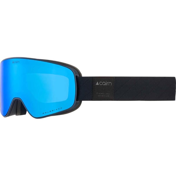 Masque de ski CAIRN MAGNITUDE POLARIZED CLX3Z MAT BLACK BLUE