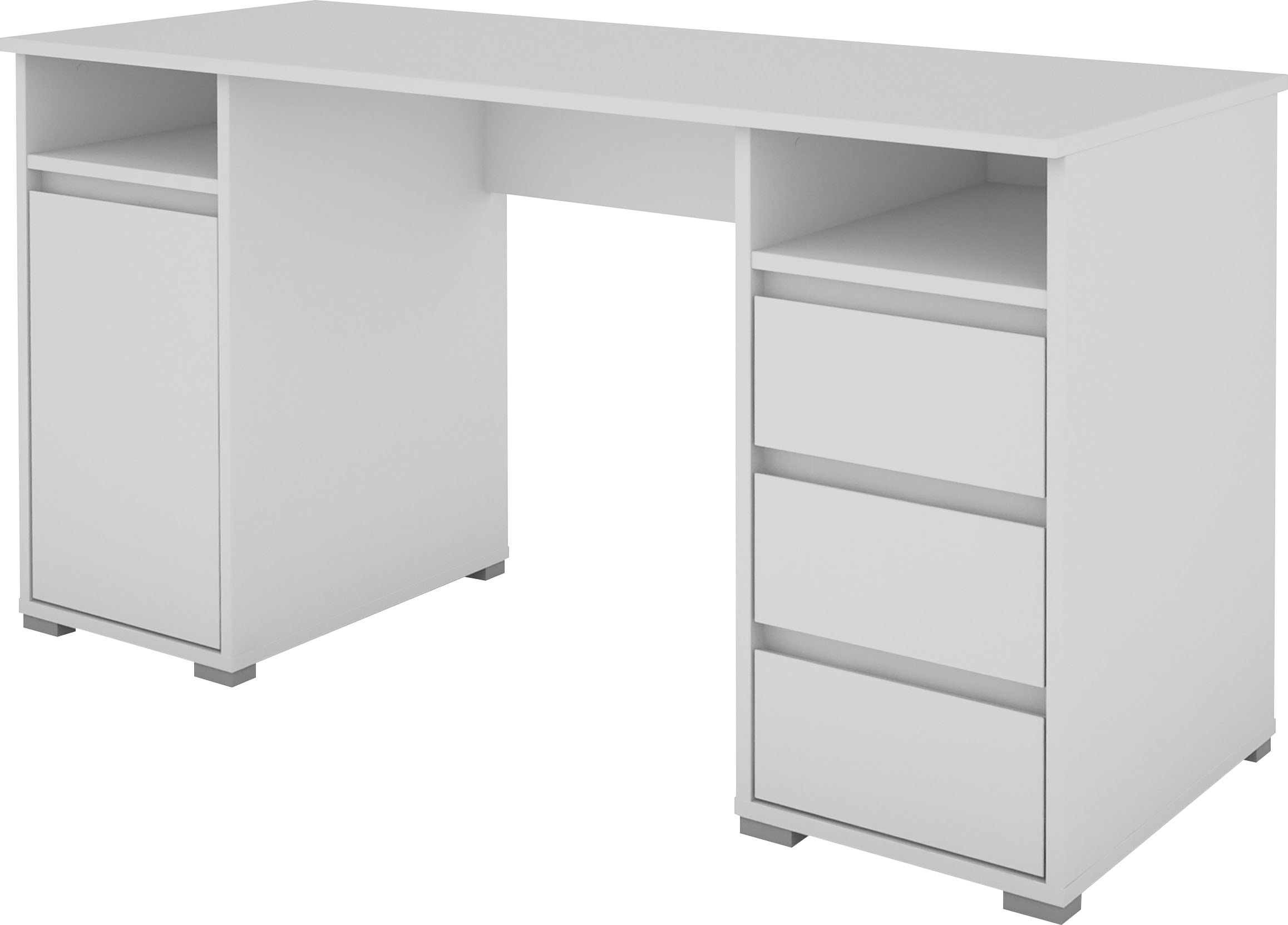 byLIVING Schreibtisch »Lobo« Breite 138 cm, Computertisch mit Schubladen, im modernen Design