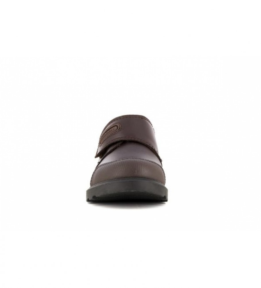 Sapatos de couro Pablosky 715490 marrom