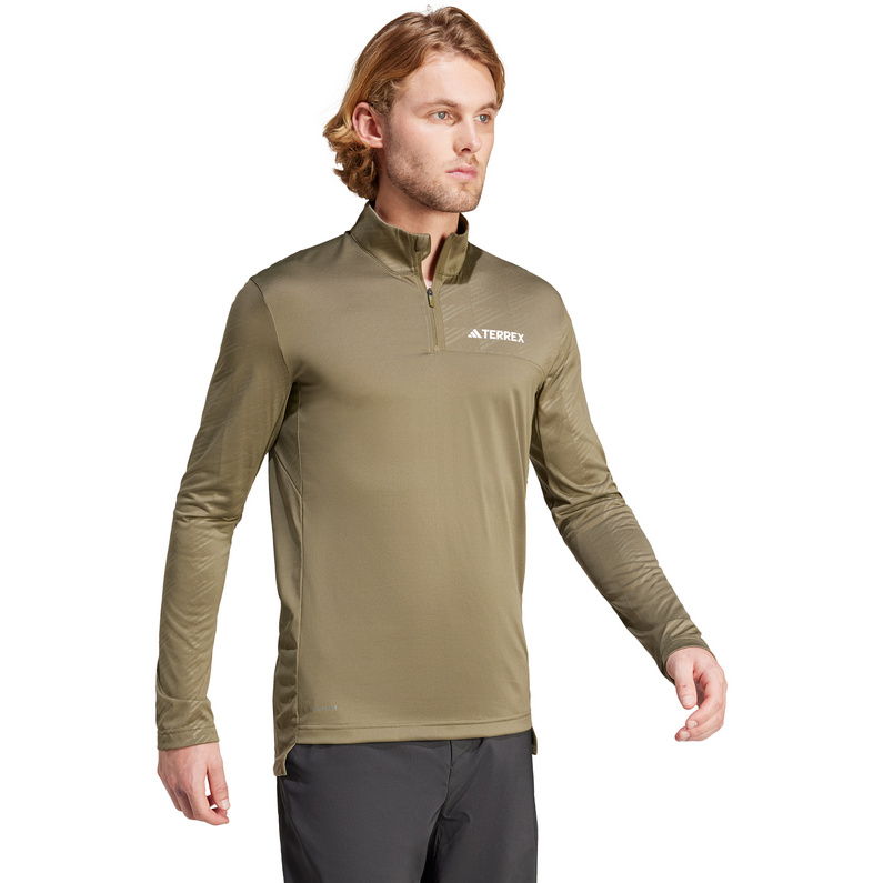 adidas Terrex Herren Multi Half Zip Longsleeve