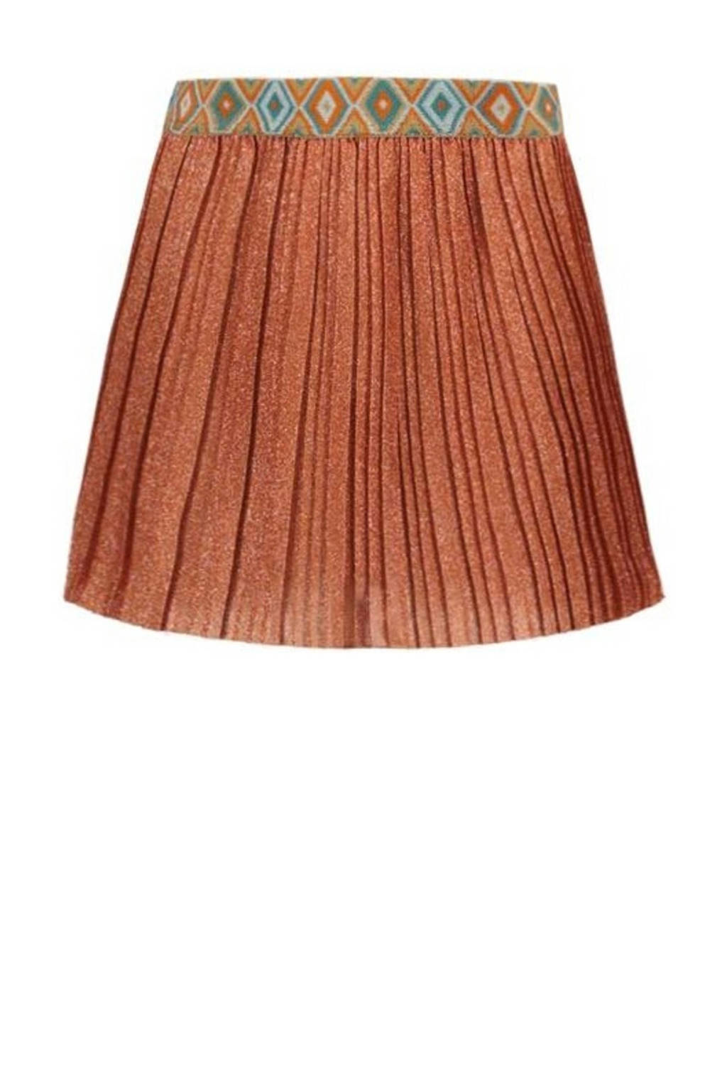Like Flo rok met glitters oranje