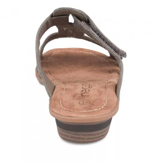 Mules GRIS NEOSOFT FEMME