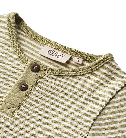 Wheat Body l/ä - Benny - Sage Green Stripe
