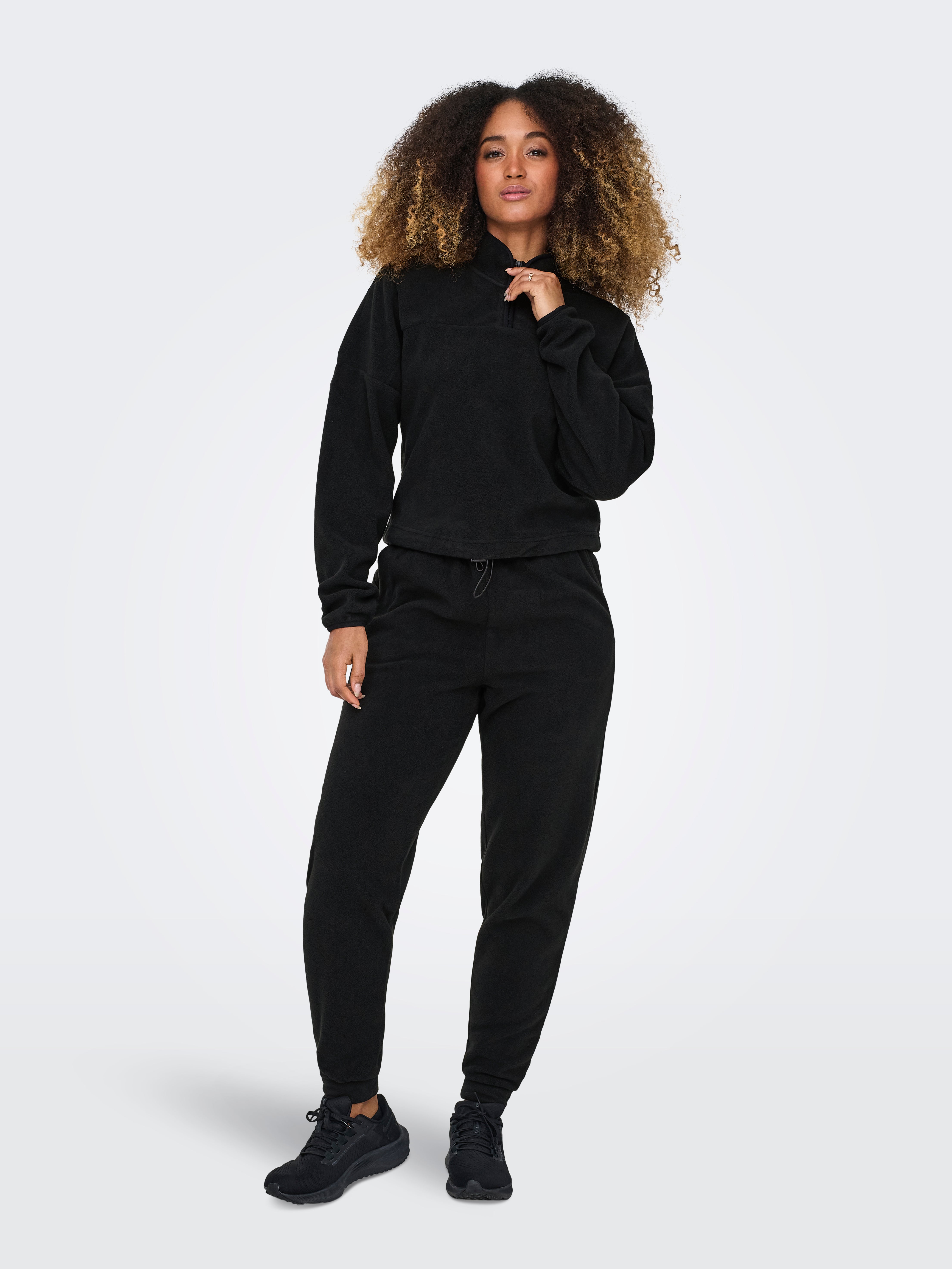 ONPFLEE fleece Sweatshirt Black