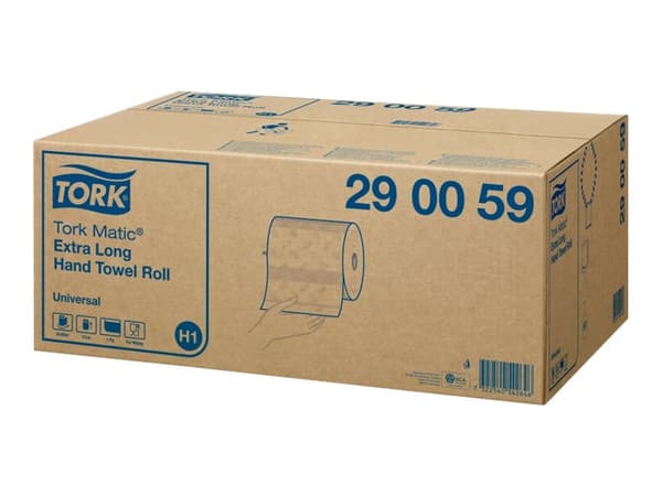 Håndklelaken Tork Matic® Universal H1, 290059, på rull, pakke med 6 stk.