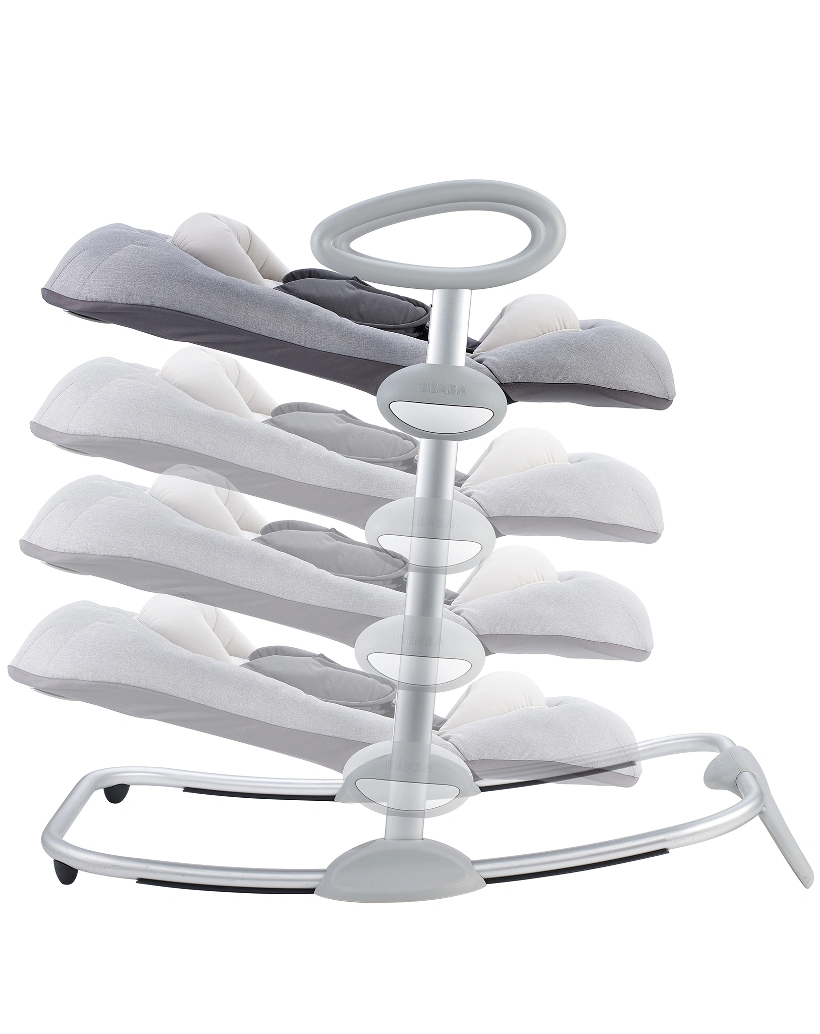 Babywippe UP&DOWN III in heather grey