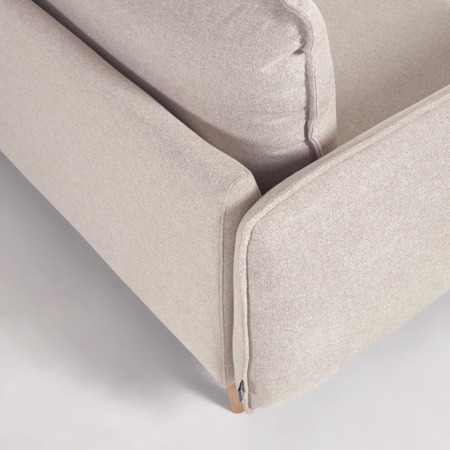 Kave Home Carlota 3-Zitsbank - Beige