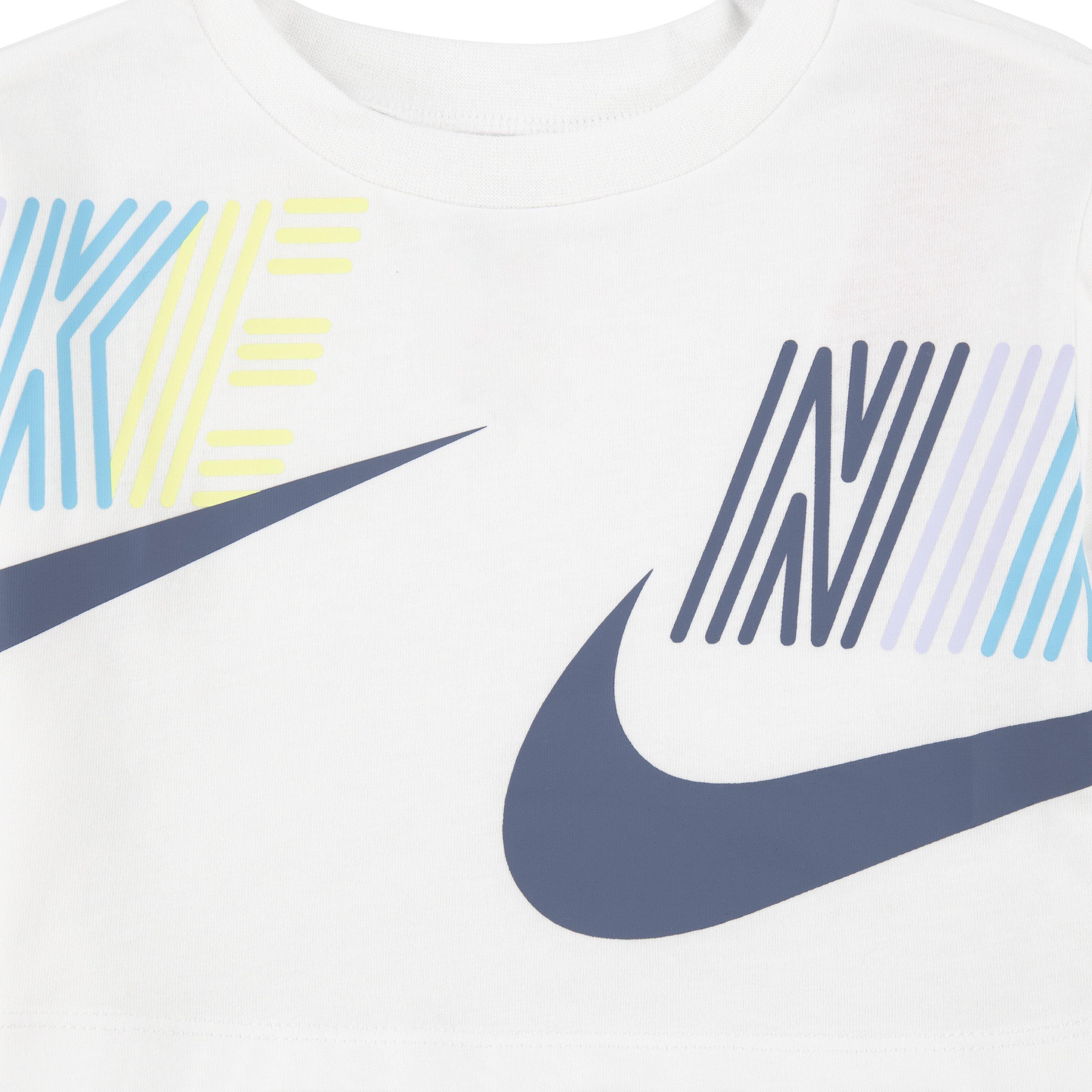 Nike Lets Roll Boxy T Shirt And Shorts Babies