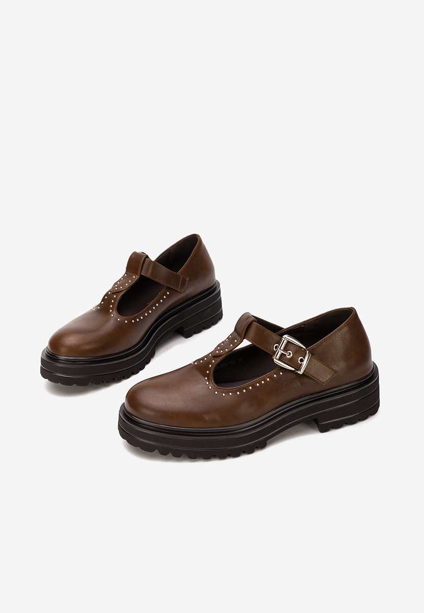Chaussures casual femme bruns Pietrina