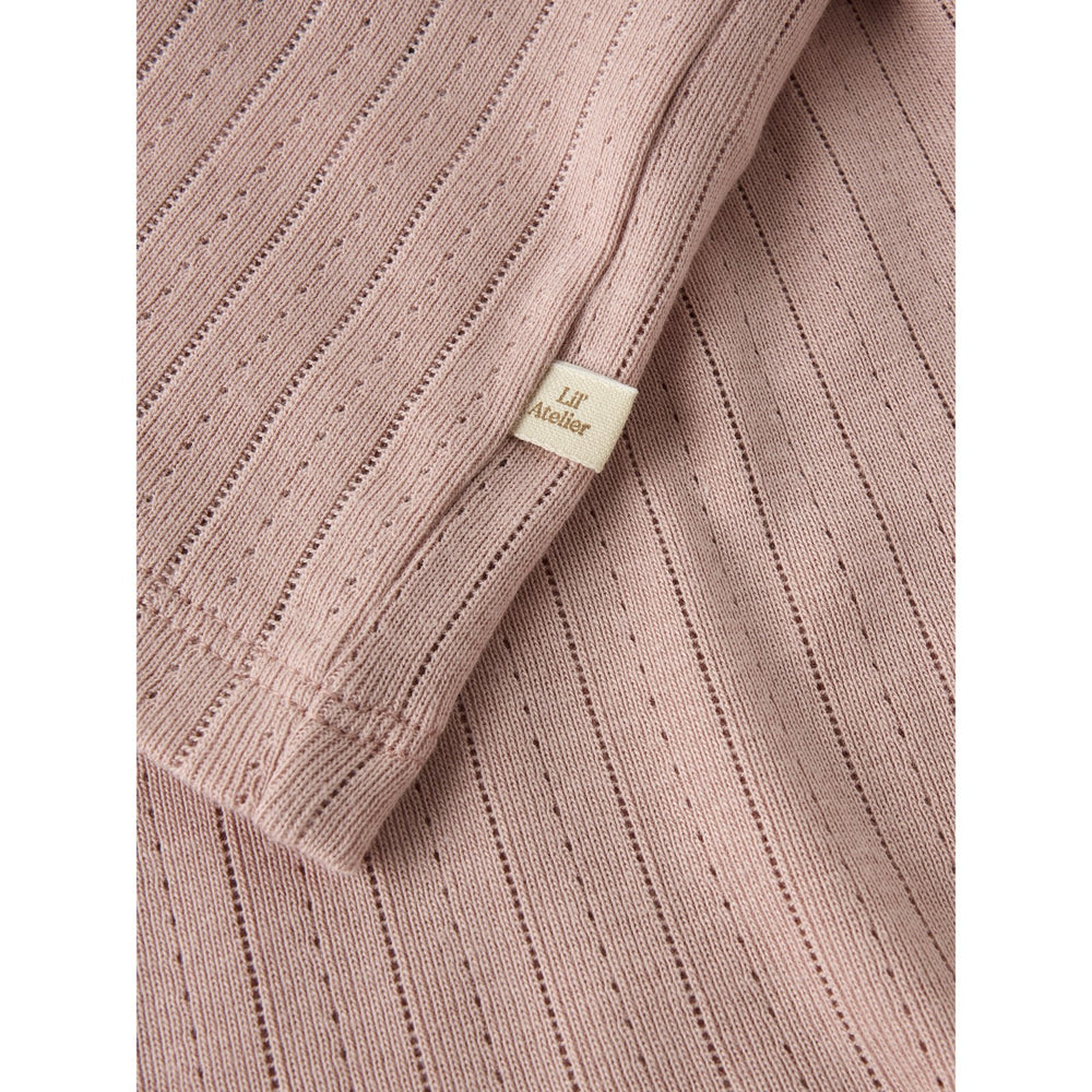 Køb Lil'Atelier Misty Rose Nmfrachel Ss Slim Top Lil Noos
