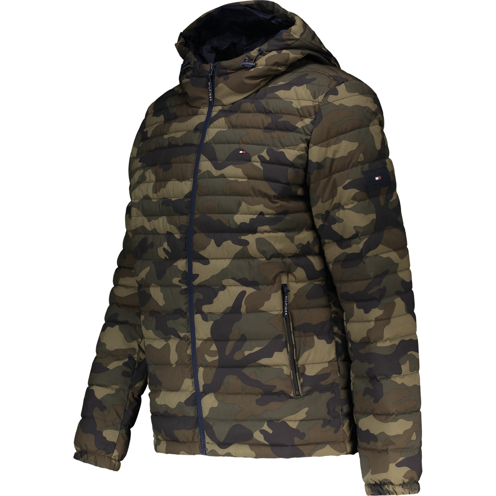 Tommy Hilfiger Herren-Kapuzenjacke Poly M, multicolor