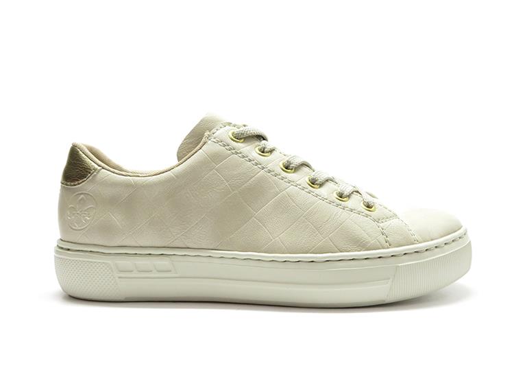 Rieker L9800 ivory/lightgold