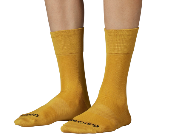 GripGrab Lightweight SL Cykelstrømper, Mustard Yellow