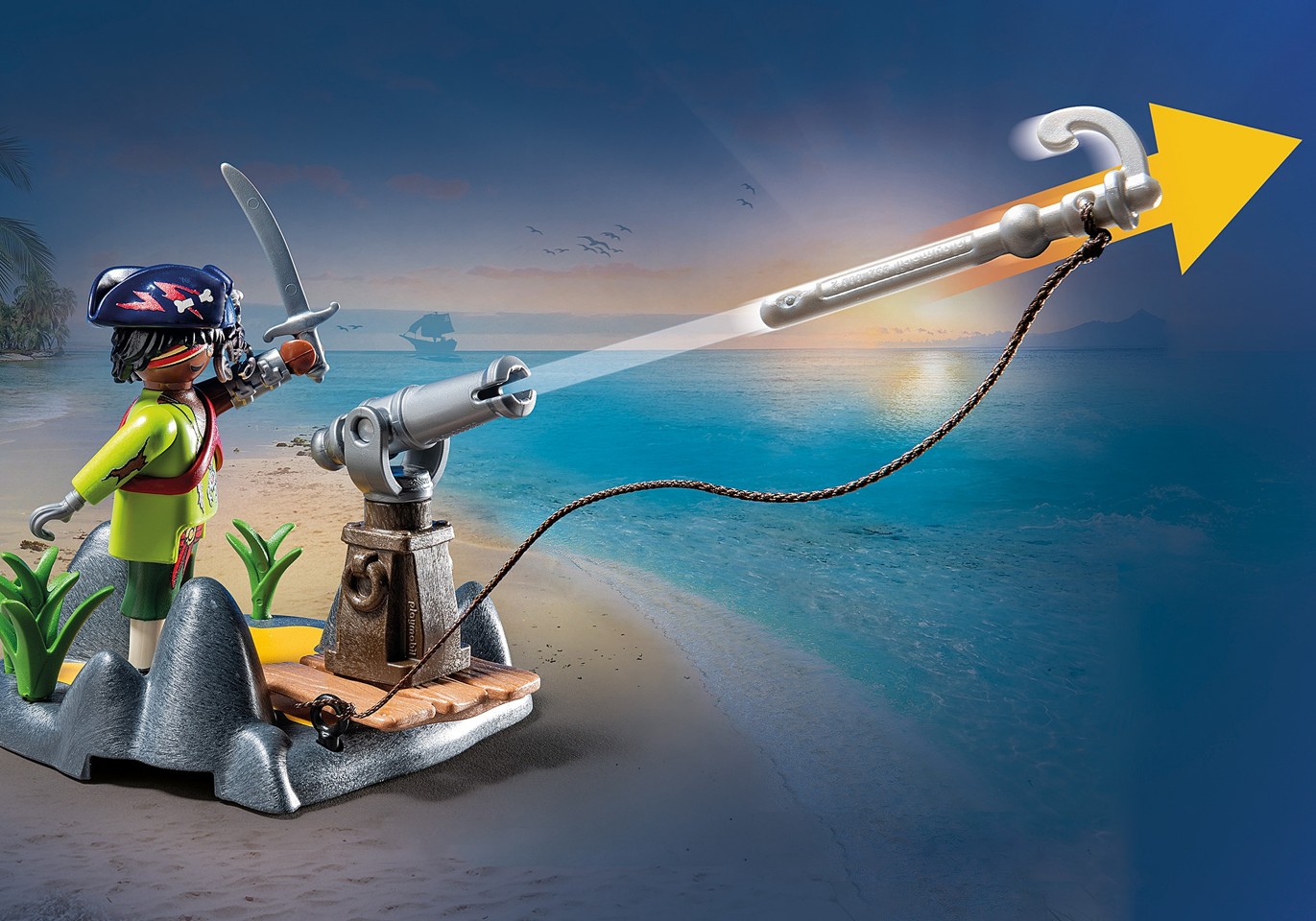 Playmobil - Kampen mod kæmpekrabben (71532)